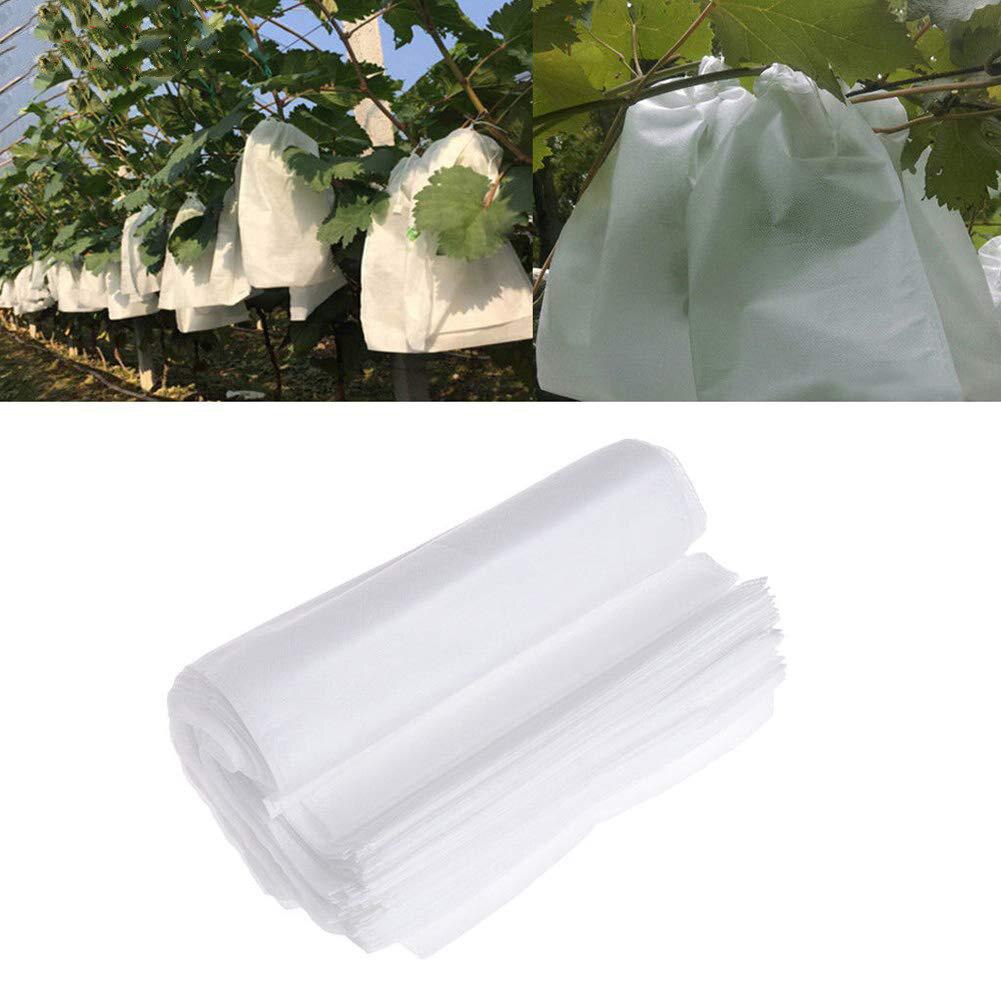 100 psc beskyttelsespose til druer, sække i drivhus, vandtæt papiropdræt