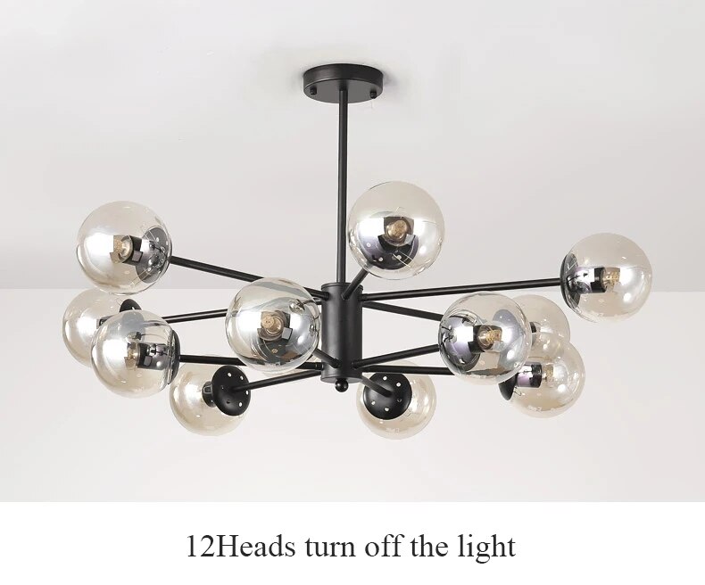 Globe De Rechange Pour Lustre 3 Pièces Abat- Sphérique Cage Sphérique
