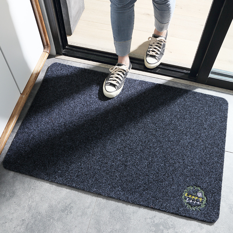 Tapis simple sans odeur de style japonais, tapis de porte antidérapant pour maison, 4 couleurs, anti-poussière, pour maison