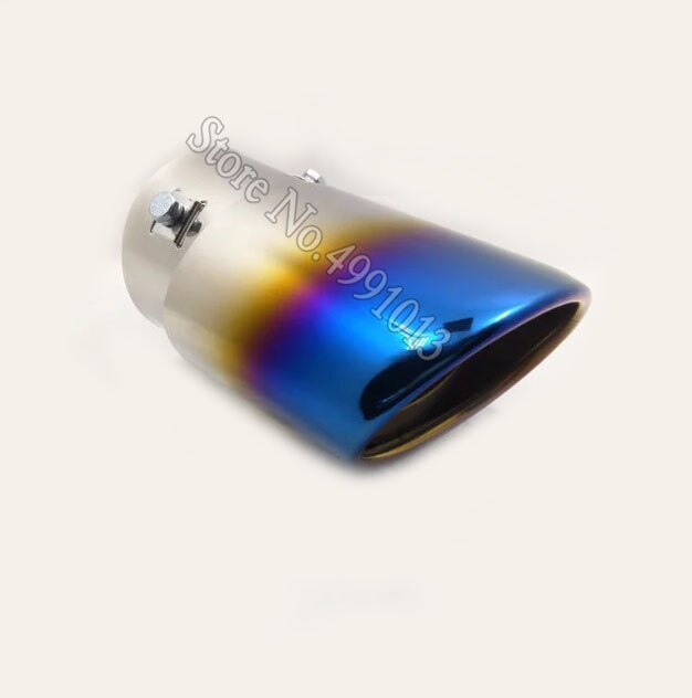 Voor ford transit auto stickers afdekking uitlaat buitenkant achterkant pijp wijden uitlaat tip staart uitlaat ornament 1 st: A1120 bb 76