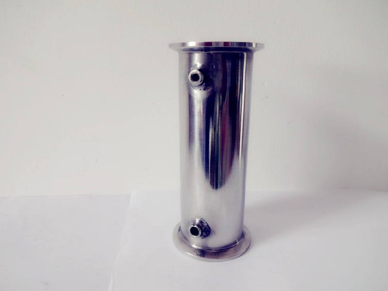 1.5 " (38mm) od50.5 sanitaire tri-klaver spoelbuis/buis met thermopoorten diameter 4.2 mm en 6.2mm, tri-klembuis