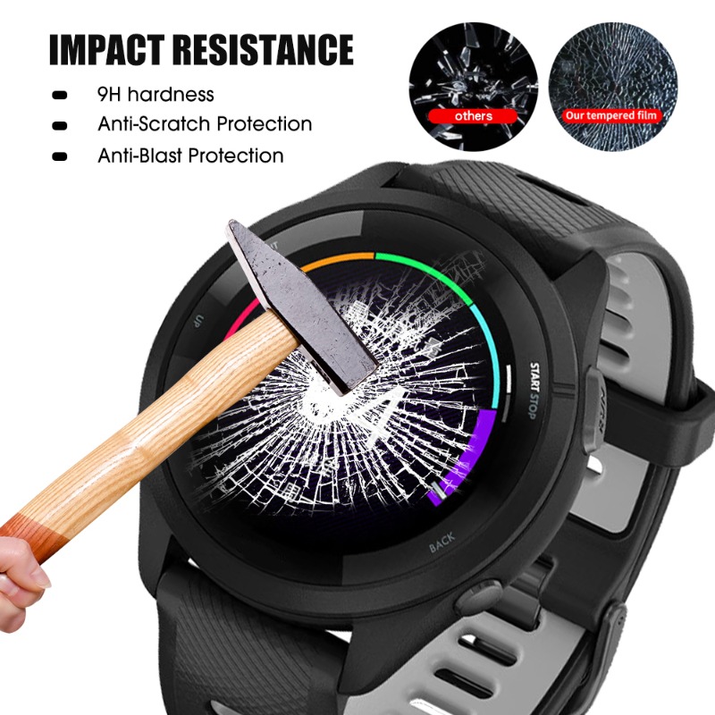 Gehard Glas Voor Garmin Voorloper 165 Muziek 220 225 230 235 255S 735xt 620 630 935 945 955 965 Hd Clear Screen Protector Film