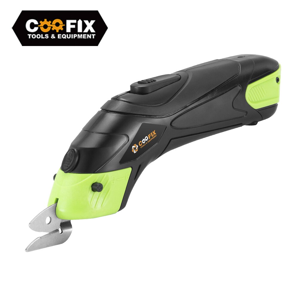 COOFIX – ciseaux électriques sans fil, pour la coupe de tissu, de tissu, de couture, rechargeables, manuels, cuir, outils polyvalents