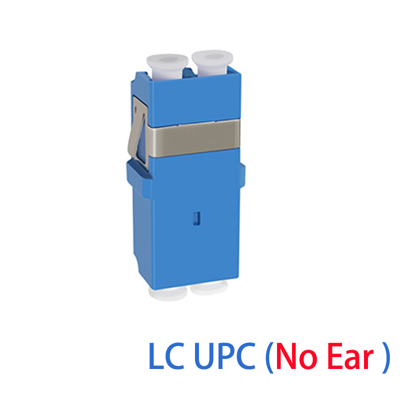 LC To LC APC UPC Duplex Coupler Plug Female Adapter Keystone 2 Ports LC-LC Optical Fiber Connector For Telecom Network Extension: Brown