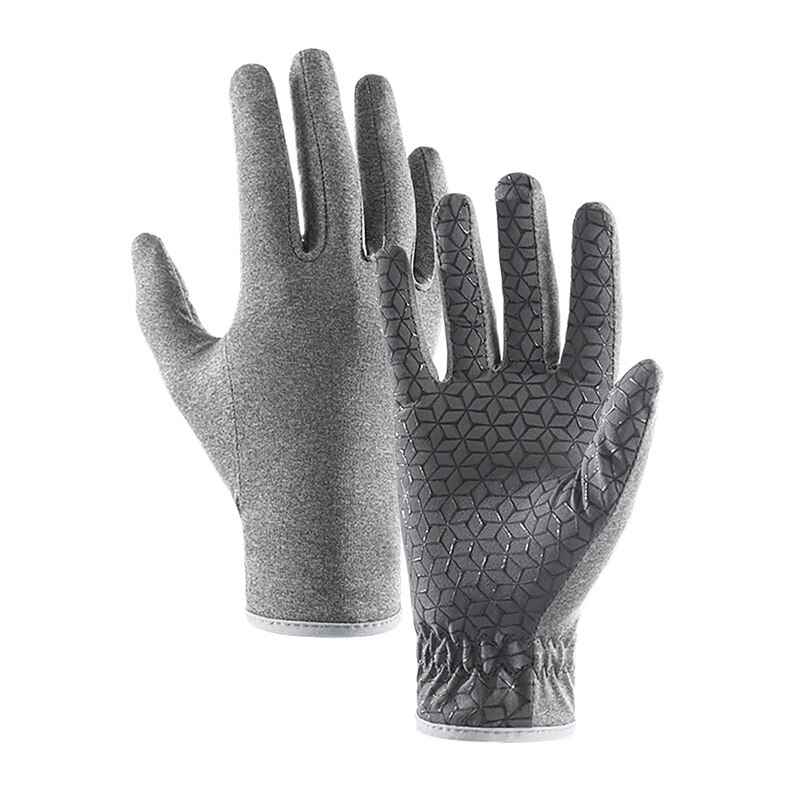 Naturehike – gants antidérapants et respirants pour escalade, randonnée, Camping, équitation, protection solaire Anti-UV, pour voiture, NH20FS035: Gray / XL