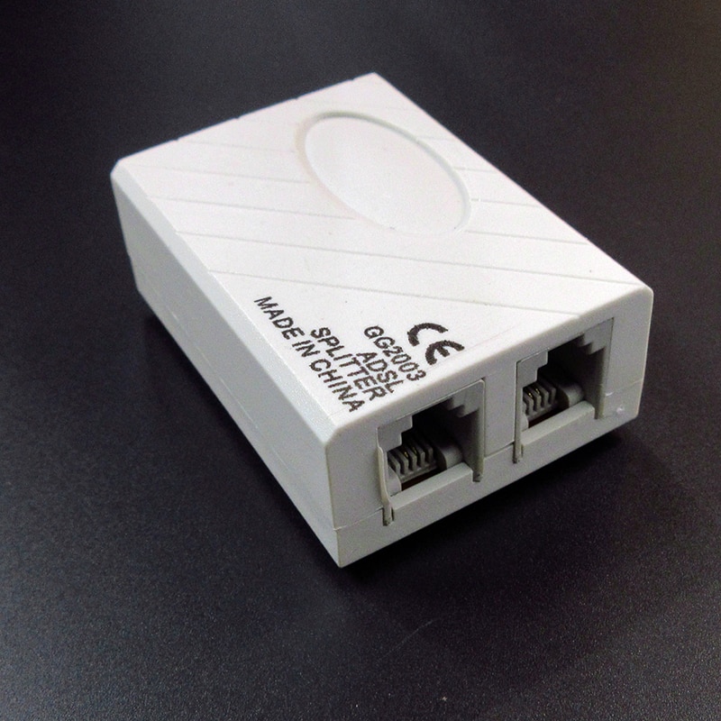 ADSL Breedband Modem Telefoon Splitter Filter Socket RJ11
