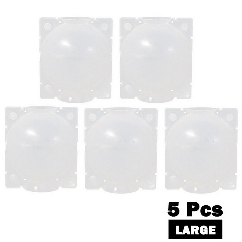 3/5/10pcs Plant Rooting Device High Pressure Propagation Ball High Pressure Box Grafting Breed Plant Rooting Ball Root Grow: Large five