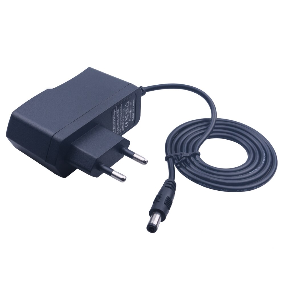 12 v carregador 12.6 v 18650 carregador de bateria de lítio dc 5.5*2.1mm adaptador de alimentação adaptador de carregamento de energia eua/reino unido