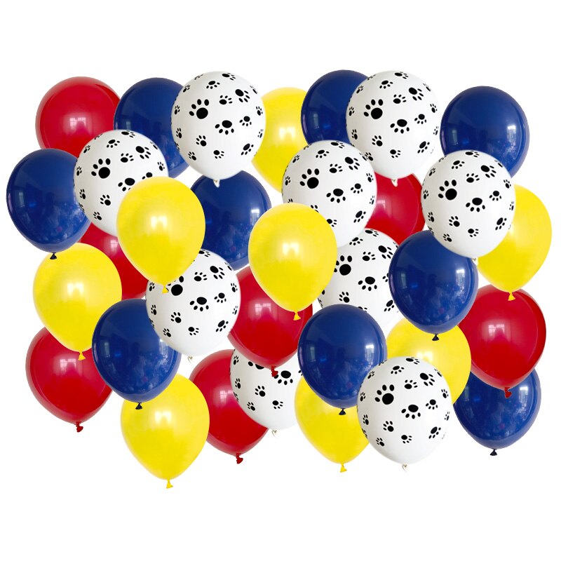 40 stk mix 12 '' kæledyr hund pote latex balloner dyr tema fest indretning børn klassisk legetøj globos helium luft oppustelige bolde forsyning: Laser