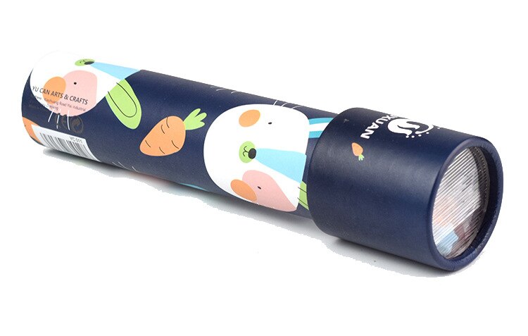 Kreative Cartoon kinder Spielzeug Dreh Kaleidoskop Pädagogisches Spielzeug für Kinder Kinder Spielzeug Kaleidoskop Sensorischen Spielzeug: Mehrfarben