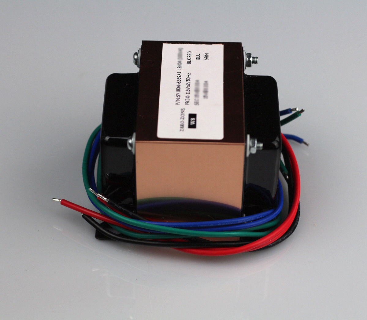 ZEROZONE 50VA koper EI transformator 270V-0-270V 6.3 V + 6.3 V + 15 V voor tube voorversterker DIY L5-1