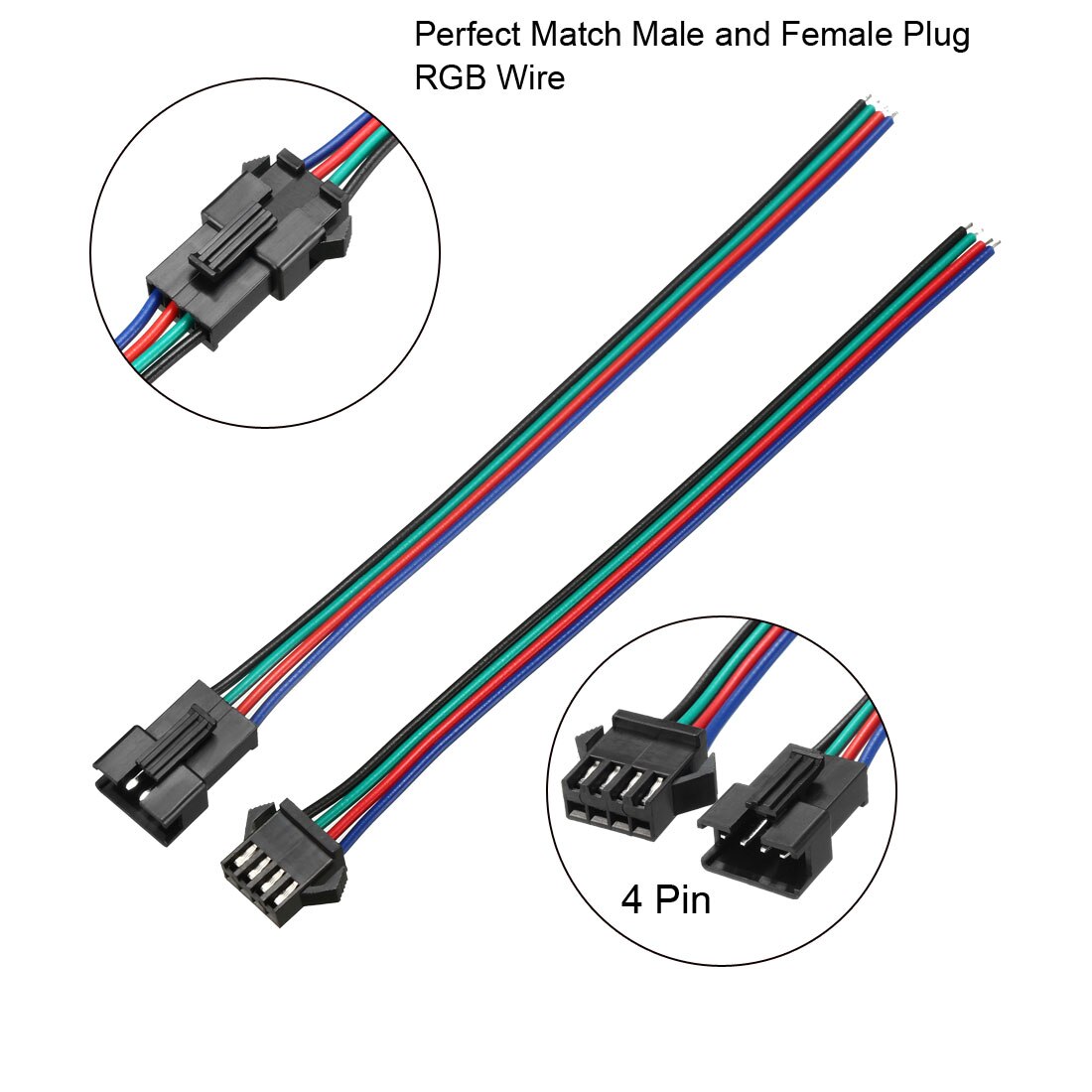 SHENMQ 560Stks 2.5mm Pitch 2 3 4 5 Pin JST SM Connector Mannelijke en