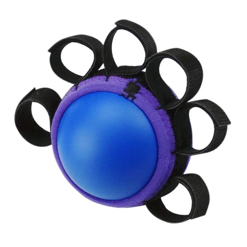 Hand Greifer Stärkung Ball Silikon Finger Übung Muskel Entspannen Handgelenk Kraft Trainer Fitness Arm Übung Rehabilitation: Black