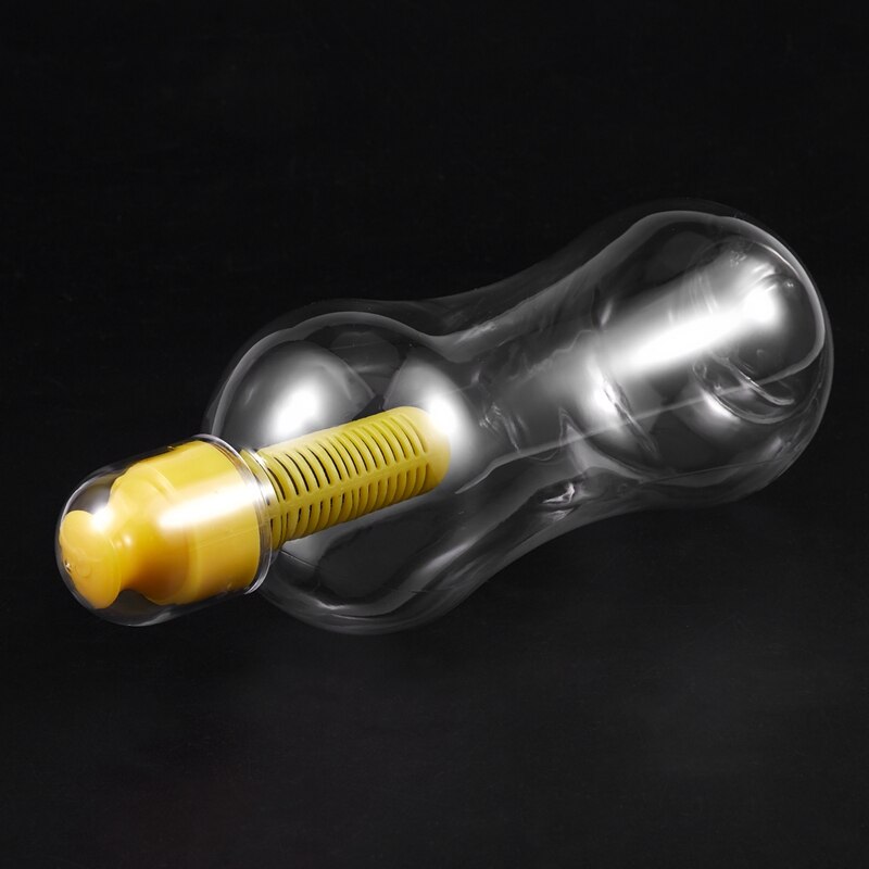550ML eau extérieure Bobble hydratation filtre bouteille filtrée boire, jaune