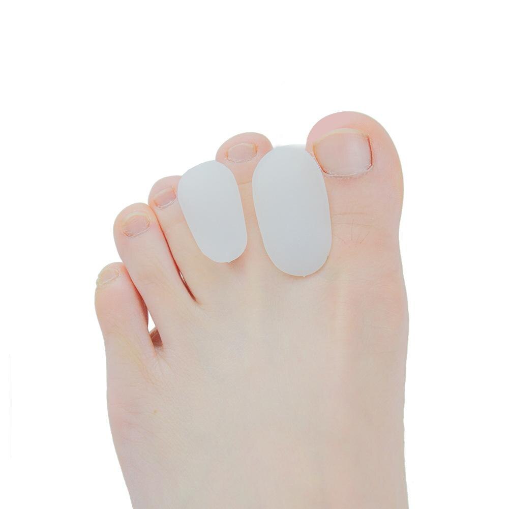 1 Pair Silicone Toe Separators Spacer Thumb Valgus Bunion Corrector Straightener Good Hallux Valgus and Deformity Effect