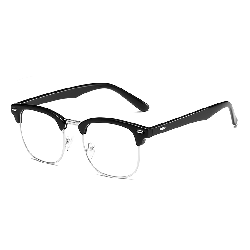 Pro acme anti azul óculos de luz feminino/óculos de computador para homem/luz azul óculos de bloqueio/óculos bluelight pc1299: C2 Black Silver