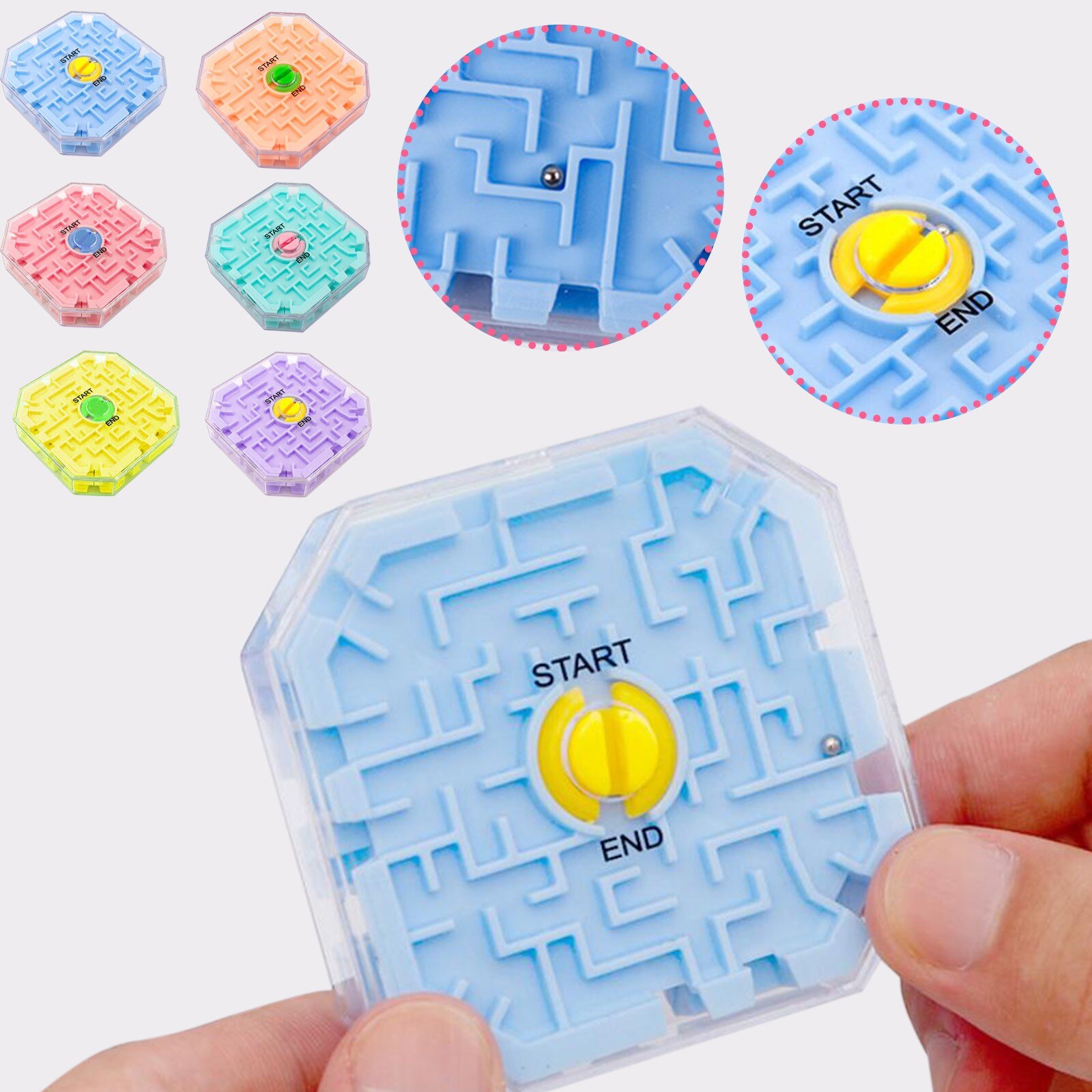 3d Zwaartekracht Geheugen Sequentiële Doolhof Bal Puzzel Speelgoed Cadeaus Voor Kids Volwassenen Decompressie Speelgoed Release Druk Speelgoed Дитячі Іграшки L3