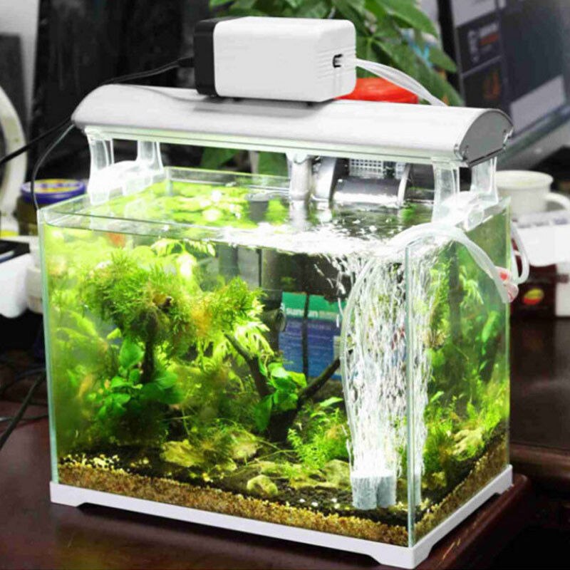 Sunsun Luftpumpe Belüfter Einstellbare Sauerstoff Pumpe Ultra Leise Luft Kompressor Einzigen Doppel vier Auslauf 220v Für Aquarium