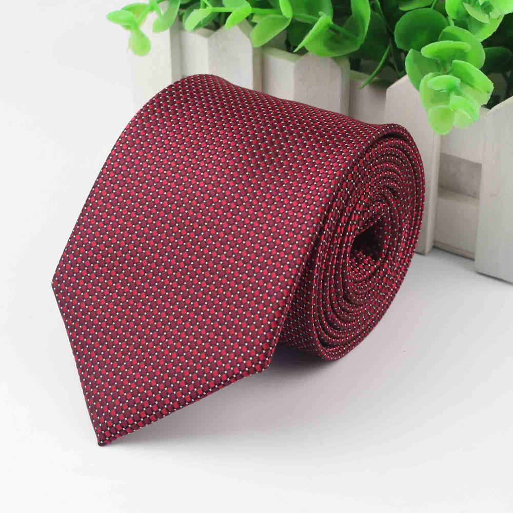 Mens Business Tie Formal Striped 8cm Jacquard Wedding Necktie Narrow 3.15inch Classic Corbata Neckwear Official Gravata: 16