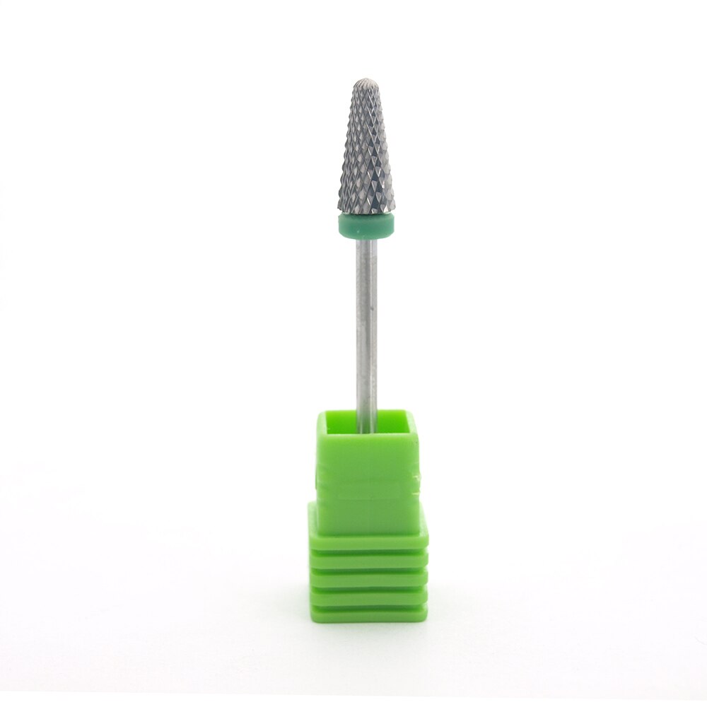 Easynail~ 4 niveauer wolframcarbid neglebor tilbehør til elektrisk manicure maskine pro nail art salon værktøj fjern gel: Grov