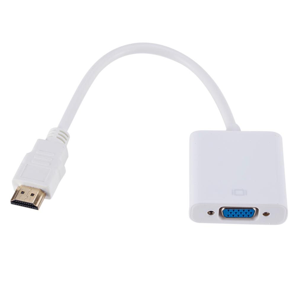 Hdmi Naar Vga Kabel Converter Hdmi Naar Vga Converter Adapter Digitale Analoge Hd 1080P Voor Pc Laptop tablet