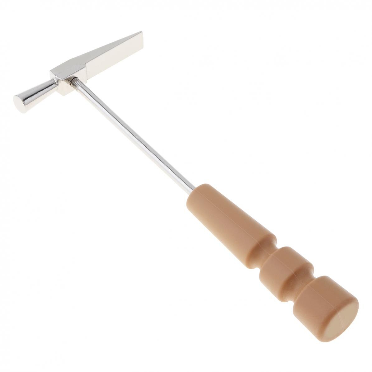 Draagbare Houten Handvat Metalen Duim Piano Tuning Hammer Voor 10 15 17 Toetsen Thumb Piano Kalimba