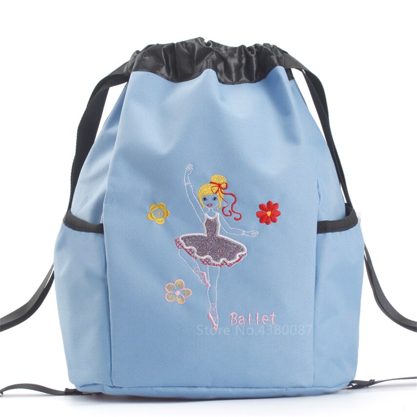Ballet Dance Bag for Student Children Girls Cute Gymnastic Dancing Props Kids Latin Jazz Dance Costumes Backpack School Bag