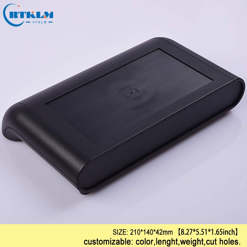 Electric box abs network plastic junction box diy plastic project box wifi distribution box IP54 desktop enclosure 210*140*42mm