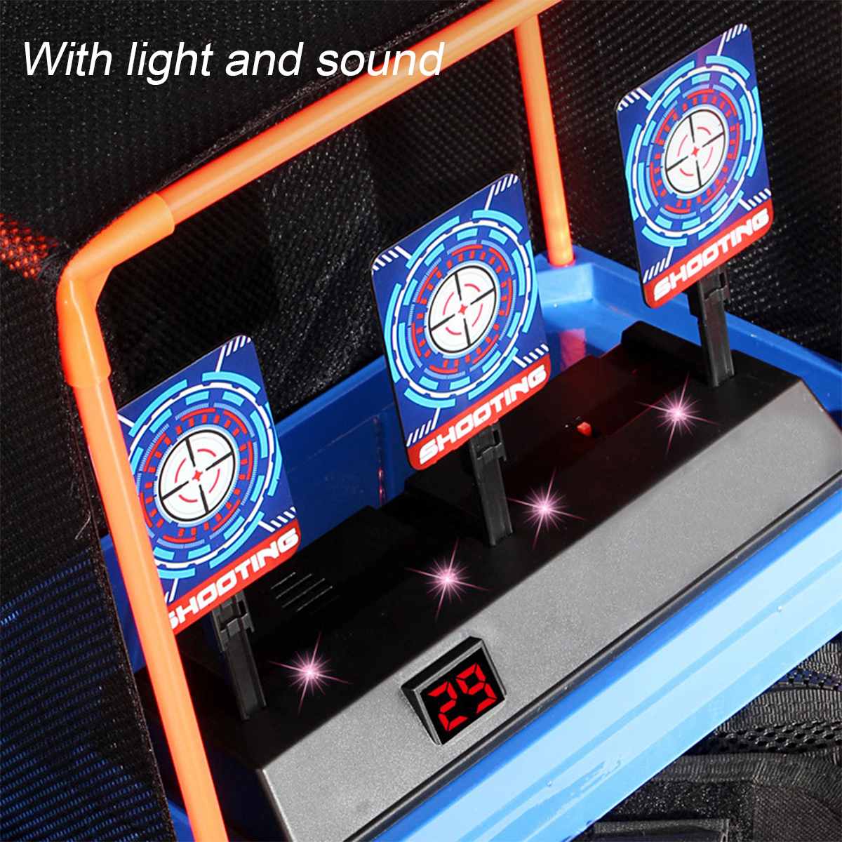 DIY high-precision automatic scoring reset electric target accessories outdoor toys fun sports toy parts transportation