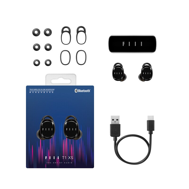 Fiil t1xs t1 pro tws verdadeiro esporte sem fio fones de ouvido ipx5 bluetooth in-ear fone de ouvido sem fio duplo microfone cancelamento de ruído fones de ouvido alta fidelidade