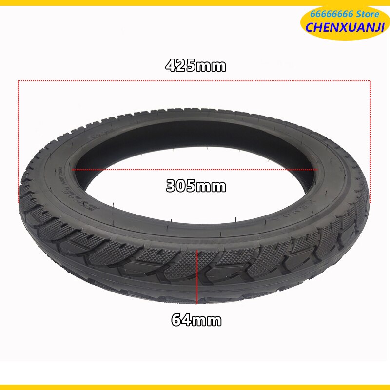 16x2.50 64-305 tire inner tube Fits Kids Electric Bikes Small BMX Scooters 16*2.5 with a bent angle valve stem 1