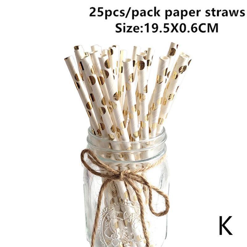 25 stücke Weihnachten Papier Strohhalme Weihnachten Baum Frohe Weihnachten Für Heimat Party Papier Neue Strohhalme Liefert Dekorationen Weihnachten Jahr I3Q1: K