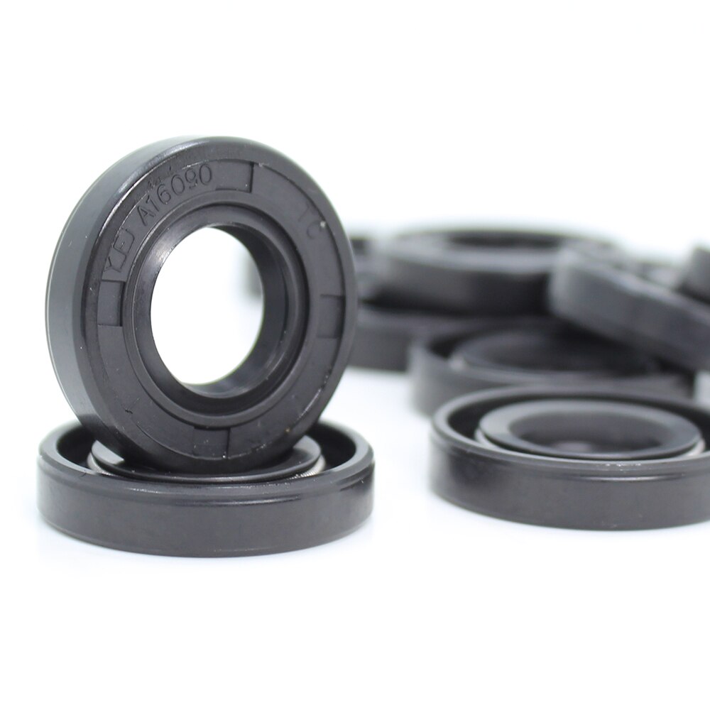 Oil Seal Gasket TC 21*37*7mm ( 8 Pcs ) Bearing Accessories NBR Nitrile Rubber Standard Shaft 21 mm Rotary Oil Seals 21x37x7