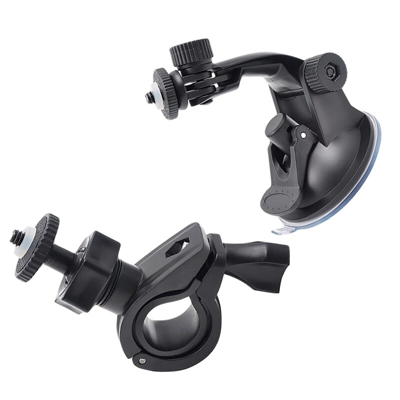 2 Pcs for Insta360 One X/Evo Accessories : 1 Pcs Table Holder and Suction Cup & 1 Pcs Bicycle Holder Stand Holder for Insta360 A