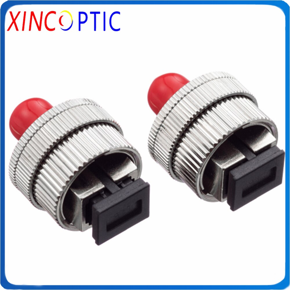 FC ST SC LC/SMA Fiber Optik Variabler Abschwächer, LC/SC/ST/FC/UPC-SC/UPC SMA/APC 0 ~ 30dB Mechanische-Typ faser Optische Einstellbare: FC-SC