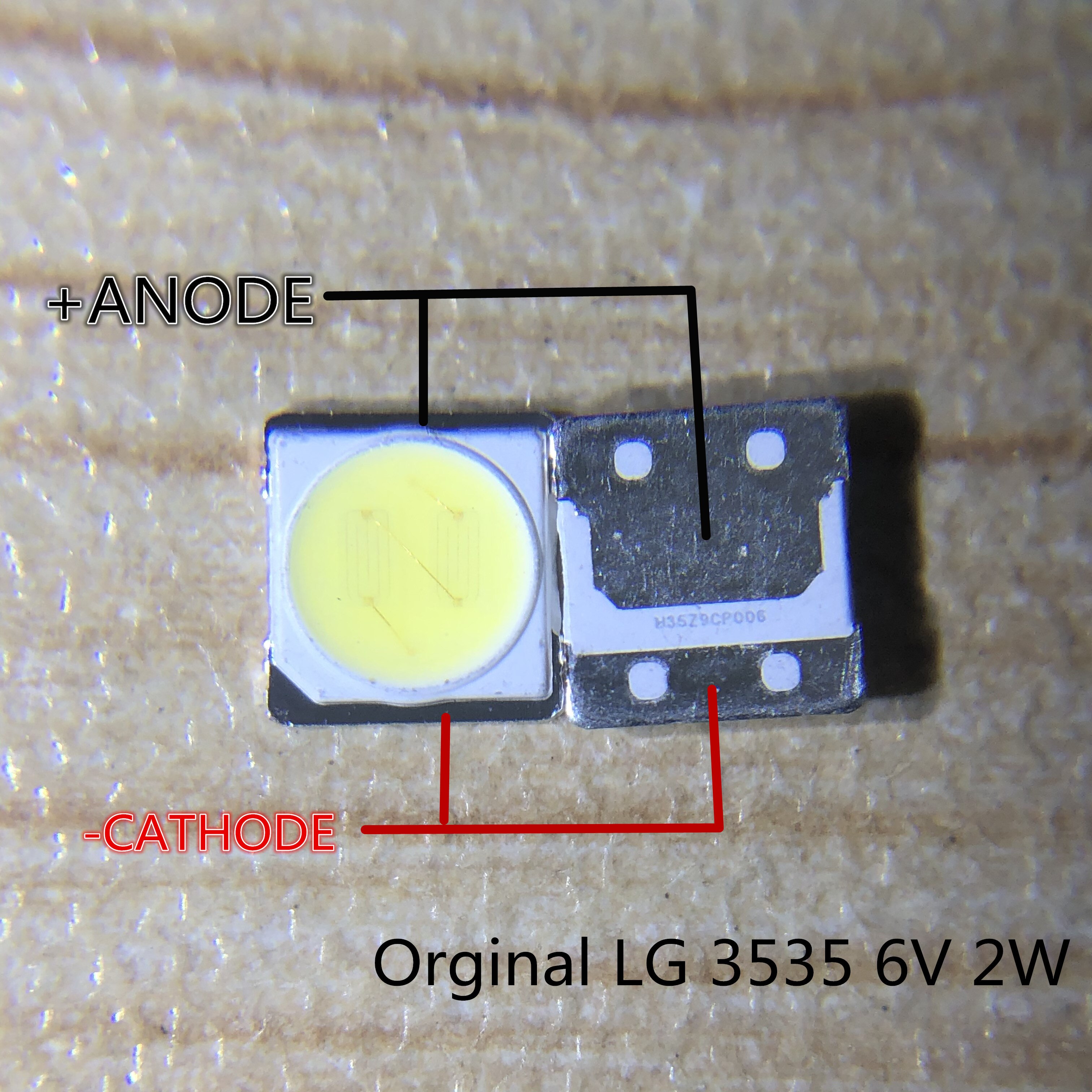 FOR LCD TV repair LG led TV backlight strip lights with light-emitting diode 3535 SMD LED beads 6V Orginal Old Type