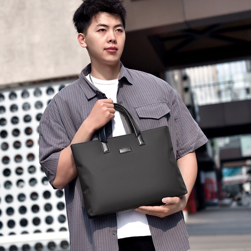 AOTTLA Laptop Bag Handbag &#39;s Briefcase Pure Color Men&#39;s Bag Large Capacity Casual Brand Bag For Men