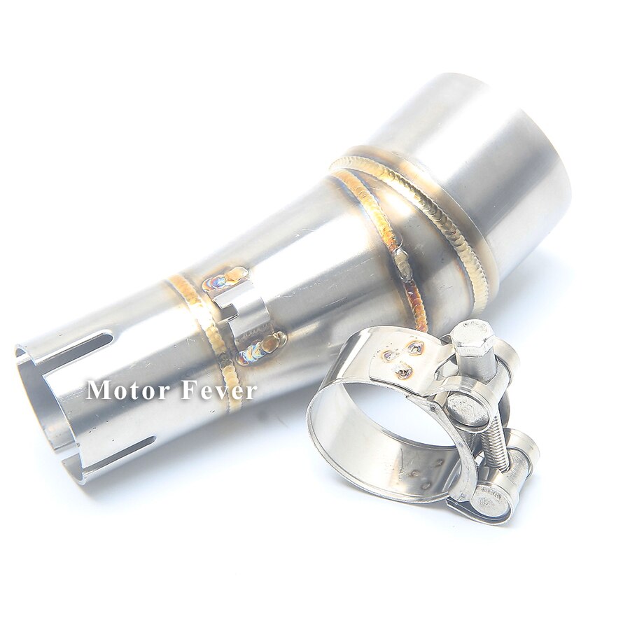 Motorcycle Exhaust Adapter Middle Tube Link Pipe C... Grandado
