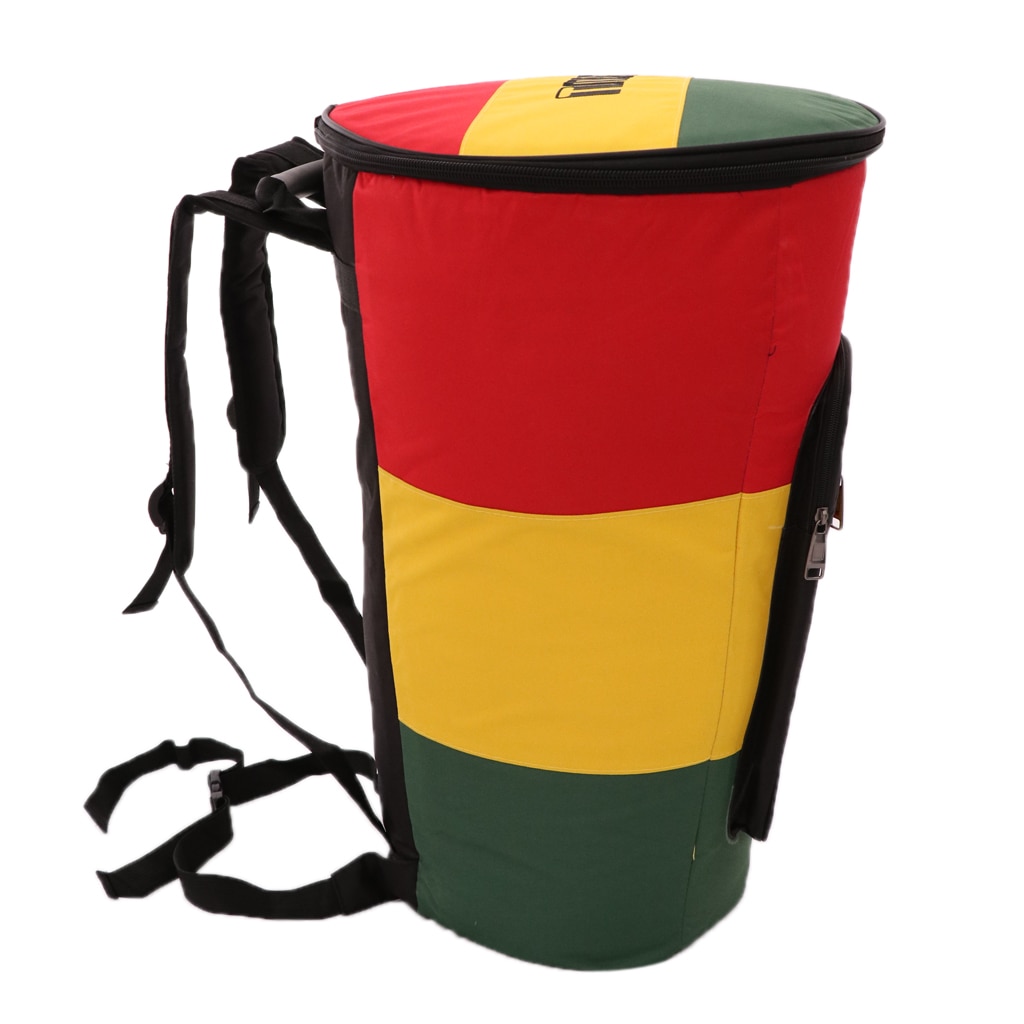 Percussion Djembe Drum Carry Case Storage Bag for 10/12'' African Drum Instrument
