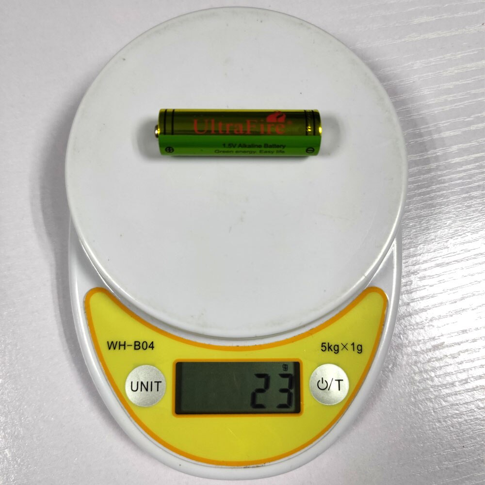 Pile alcaline ultra-fine , 1.5V, pour télécommande de jouet lumineux LED (4 piles AA)