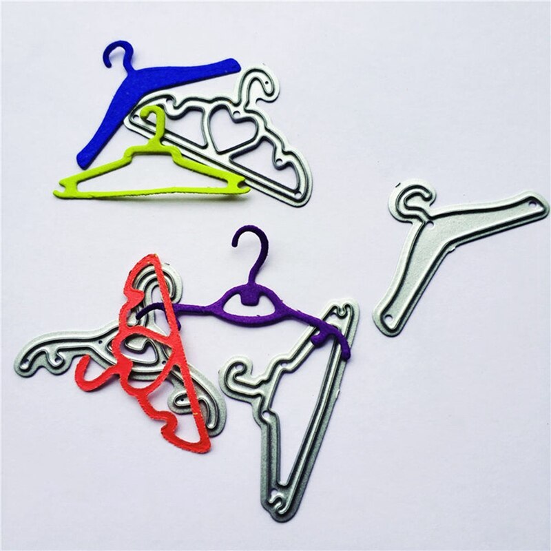 4PCS/Set Laundry Rack Scrapbooking DIY Album Christmas Wedding Cards Paper Die Metal Craft Stencils Punch Cuts Dies Cutting