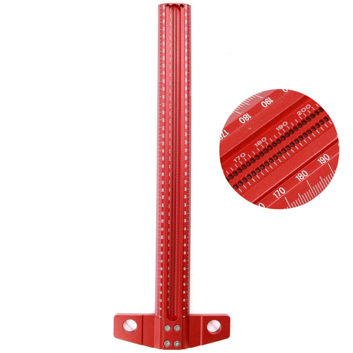 Aluminium Mitre Bar Rail Mitre Guage Bar Slider Tafelzaag Gauge Staaf Houtbewerking Tool (450 Mm
