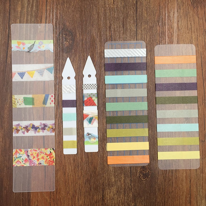 10 Stks/partij Diy Leuke Kawaii Frosted Pvc Tape Aparte Kaart Mooie Transparante Washi Tape Voor Thuis Decoratie Planner Gereedschap