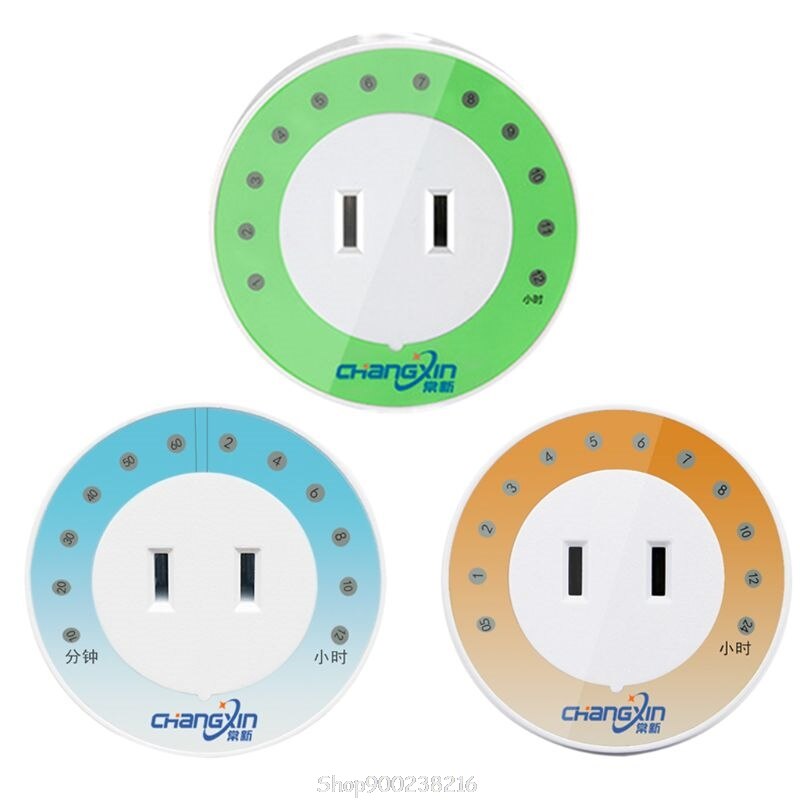 Outlet Timer Switch For Phone Electric Scooter Motorcycle Charger US 110V-220V S03 20