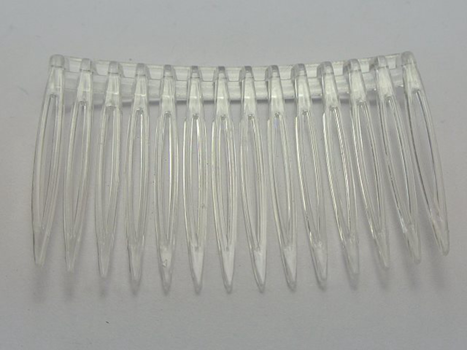 20 Clear Plastic Haarspeldjes Side Kammen Pin Haarspeldjes 70X40mm Voor Dames