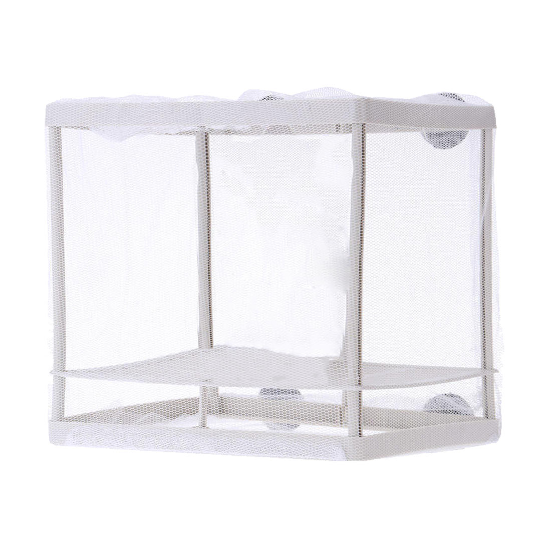 Fish Breeder Box Breeding Hatchery House Baby Fish Aquarium Hatchery Incubator Holder Isolation Net Fish Tank Incubator Box: S without partition