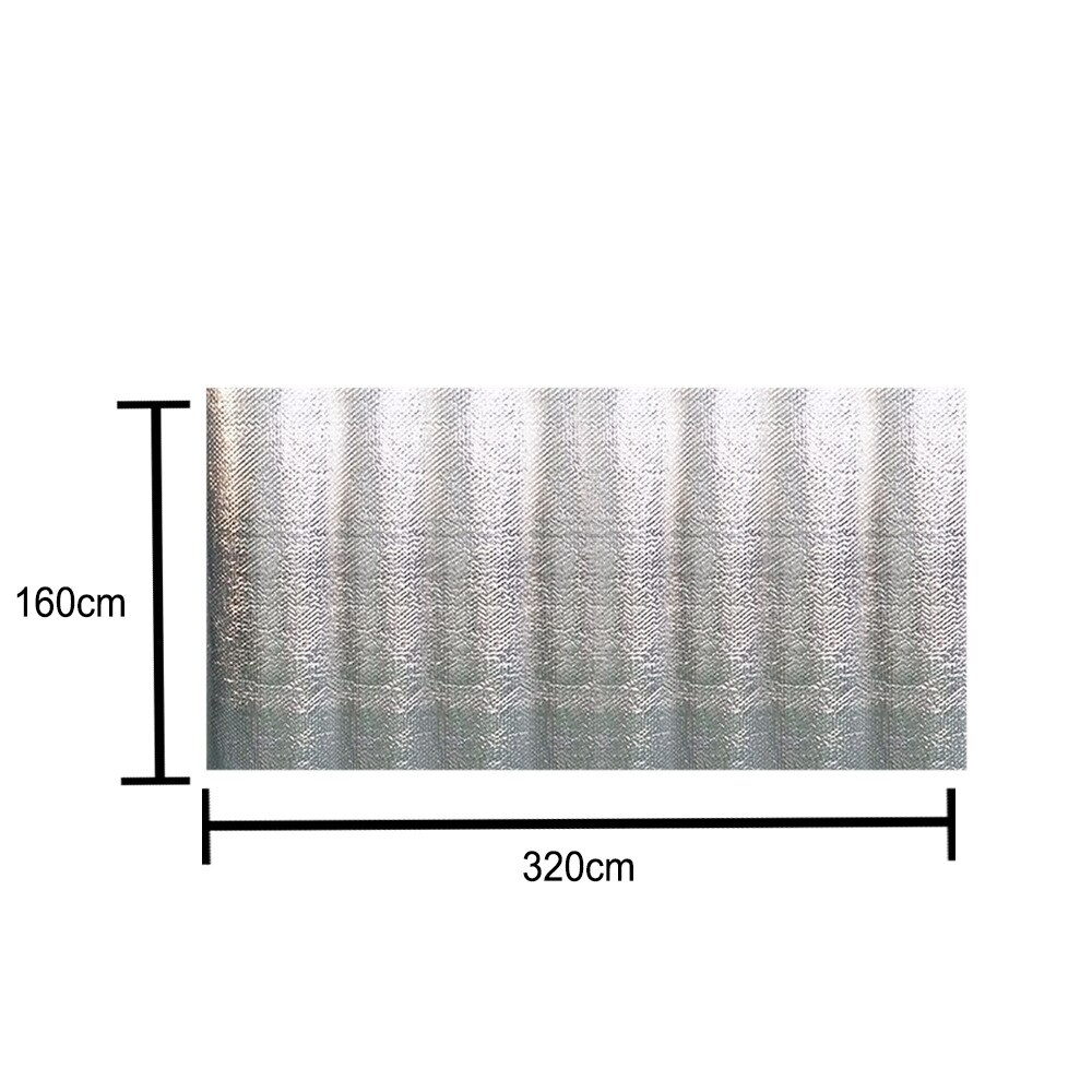 Ldpe swimmingpooldæksel vandtæt støvdæksel swimmingpool tilbehør swimmingpoolisolering varmeisolering dækfilm: 160 x 320cm