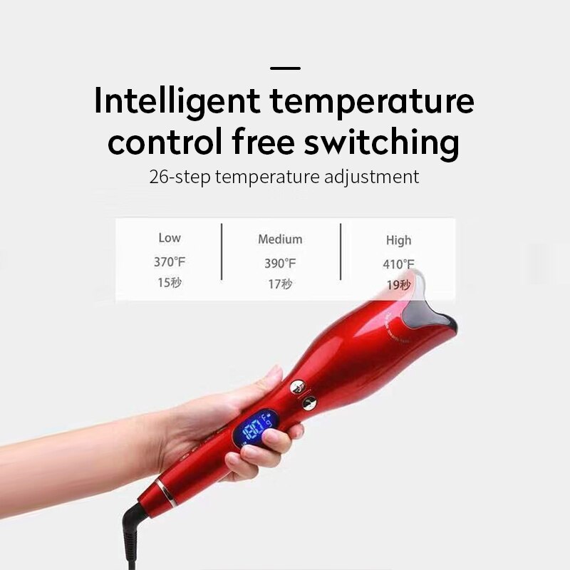 Multi-Automatic Hair Curler Hair Curling Iron LCD Ceramic Rotating Hair Waver Magic Curling Wand Irons Hair Styling Tools