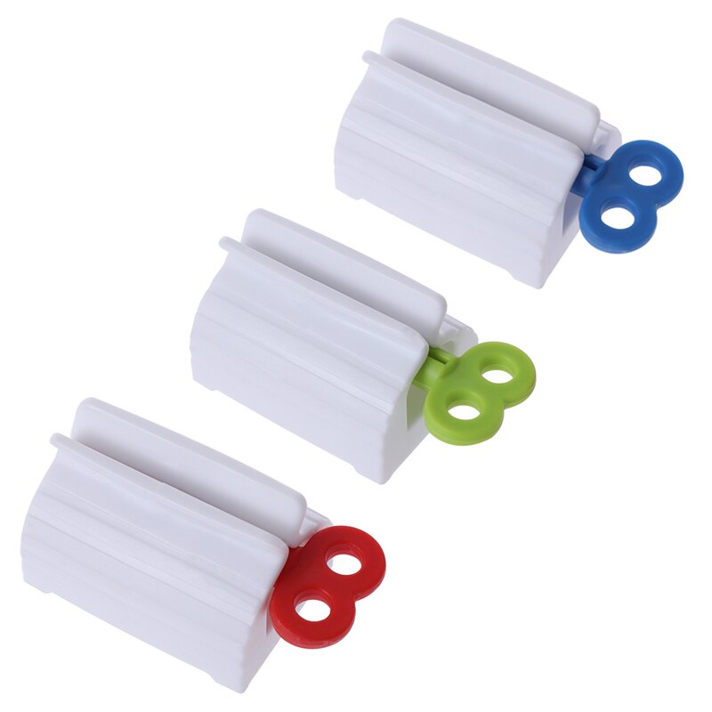 Exprimidor de tubo de pasta de dientes, prensa Manual para exprimir pasta de dientes, limpiador Facial con Clip, accesorios de limpieza para Baño