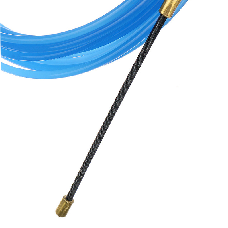 4Mm 5M-40M Duurzaam Gids Apparaat Glasvezel Elektrische Kabel Push Trekkers Nylon Duct Slang Rodder Vis tape Draad Threading Tool Aid